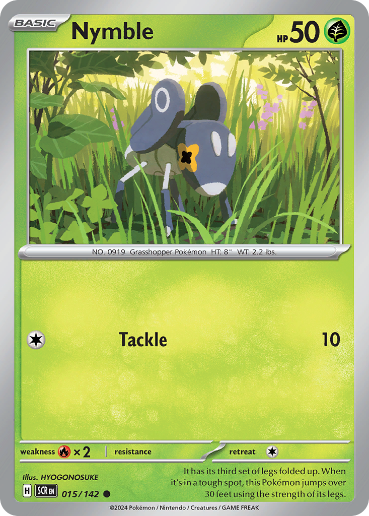 Nymble Pokémon card