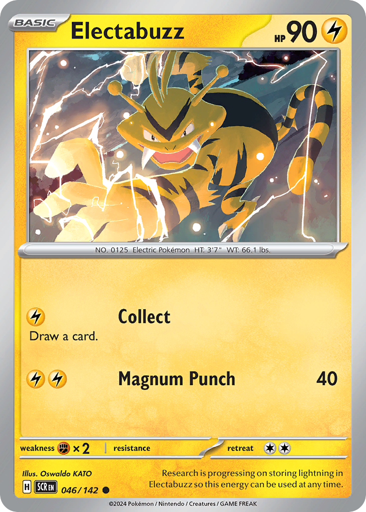 Electabuzz Pokémon card