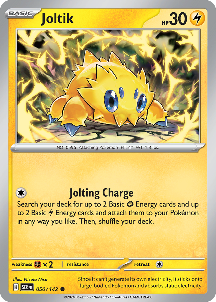 Joltik Pokémon card