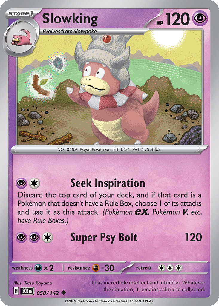 Slowking Pokémon card