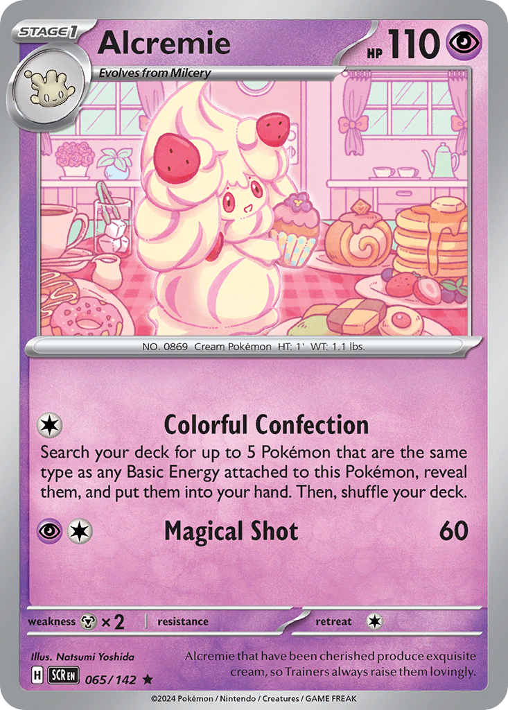 Alcremie Pokémon card