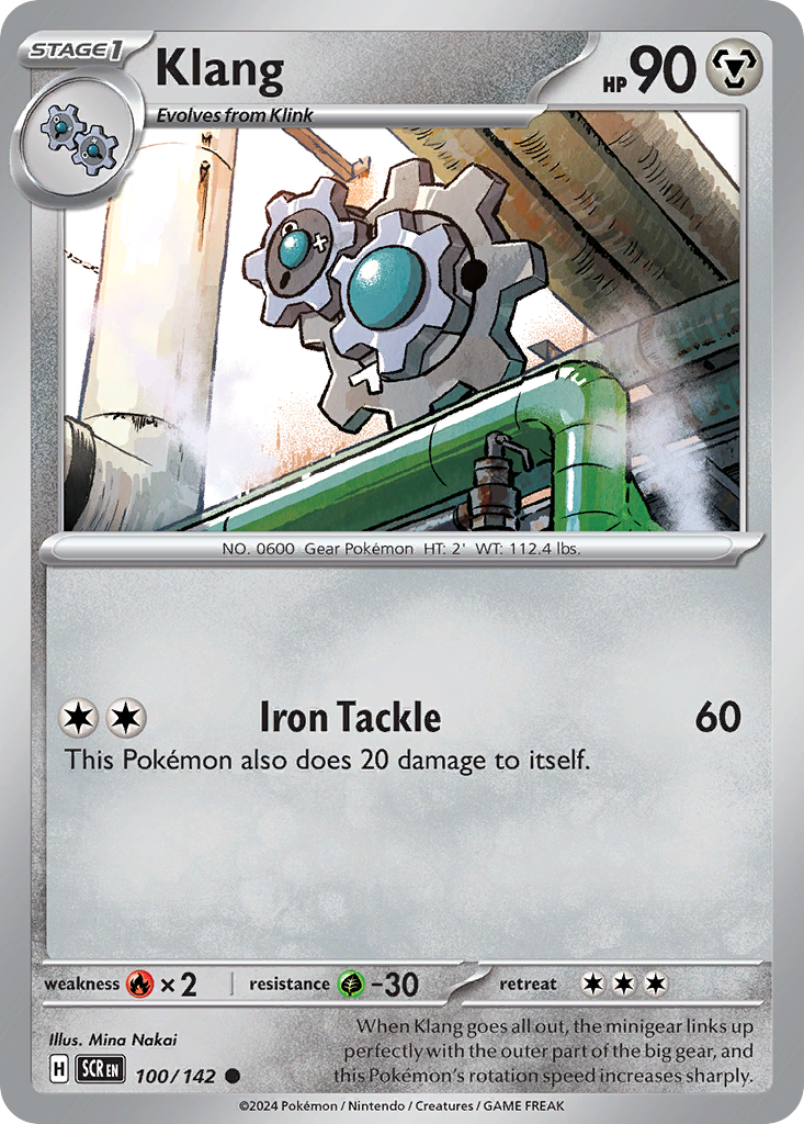Klang Pokémon card