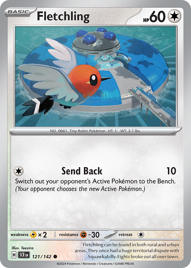 Fletchling Pokémon card