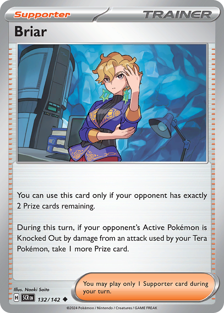 Briar Pokémon card
