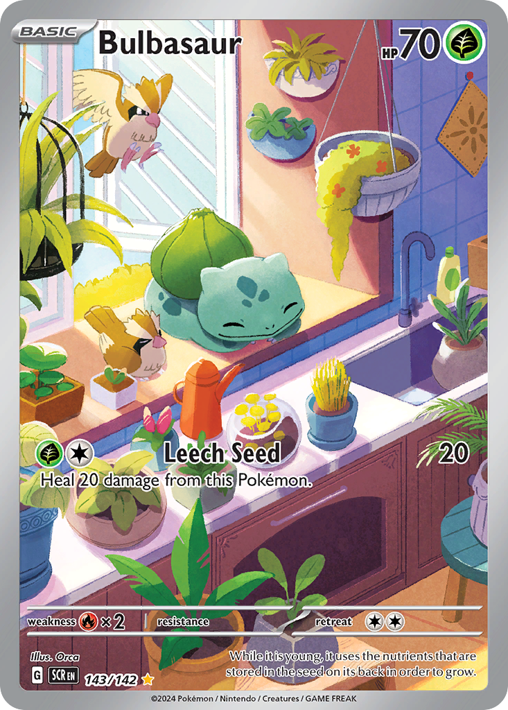 Bulbasaur Pokémon card