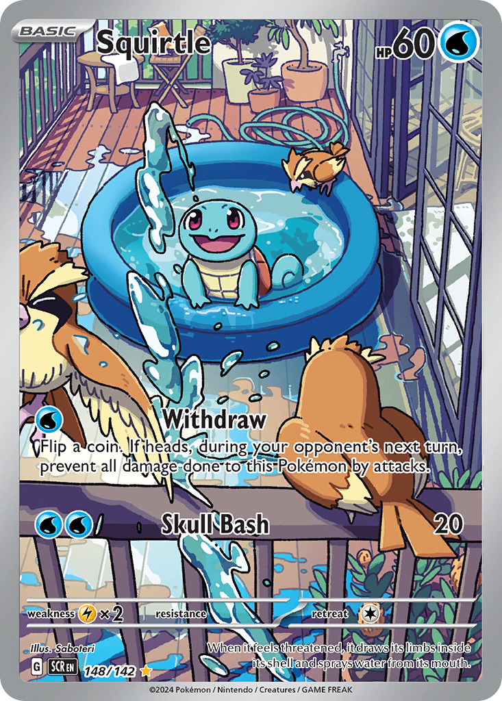 Squirtle Pokémon card