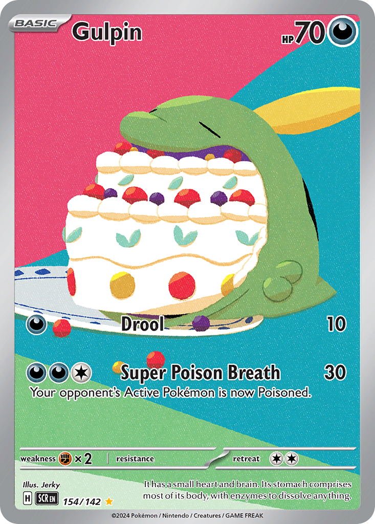 Gulpin Pokémon card