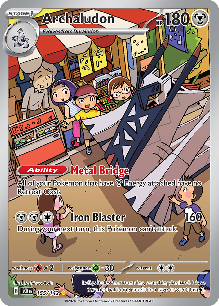Archaludon Pokémon card