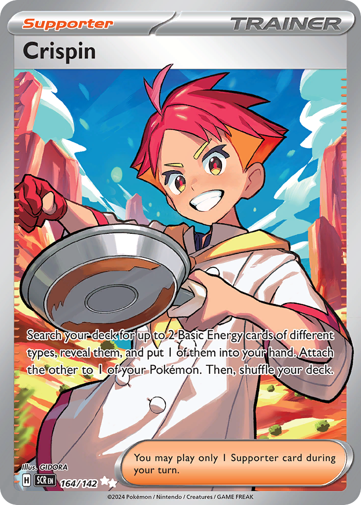 Crispin Pokémon card