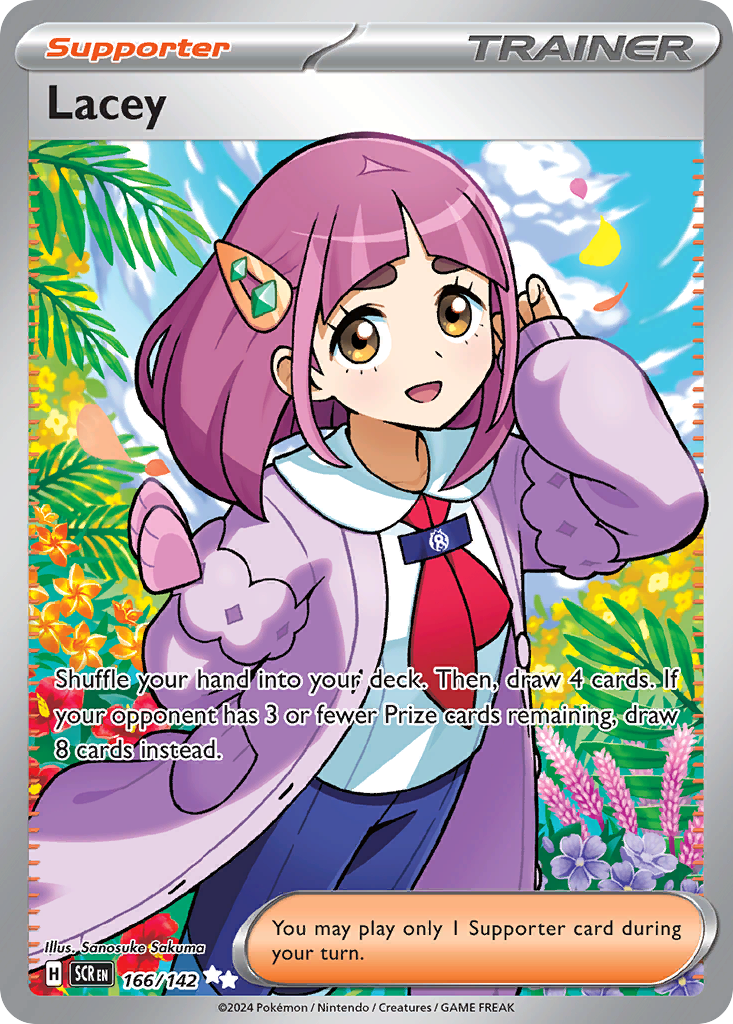 Lacey Pokémon card