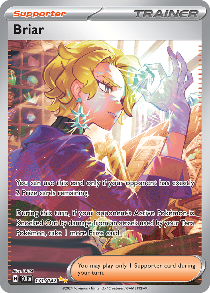 Briar Pokémon card