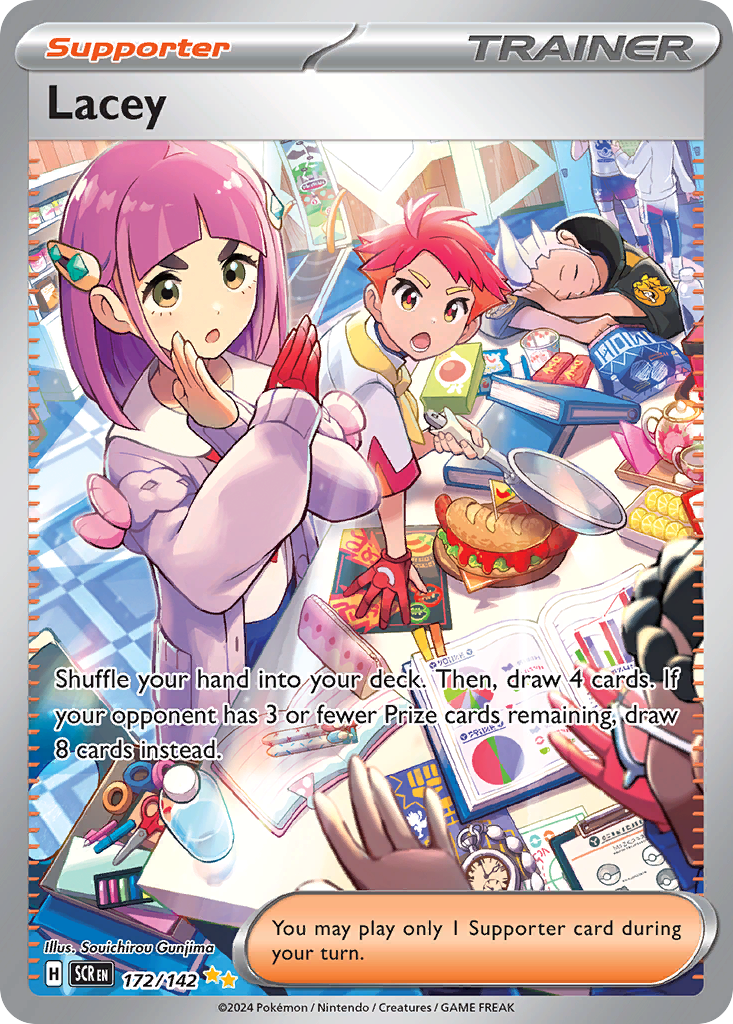Lacey Pokémon card