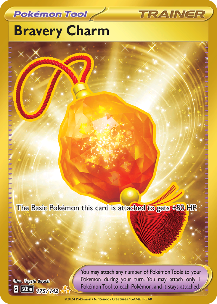 Bravery Charm Pokémon card