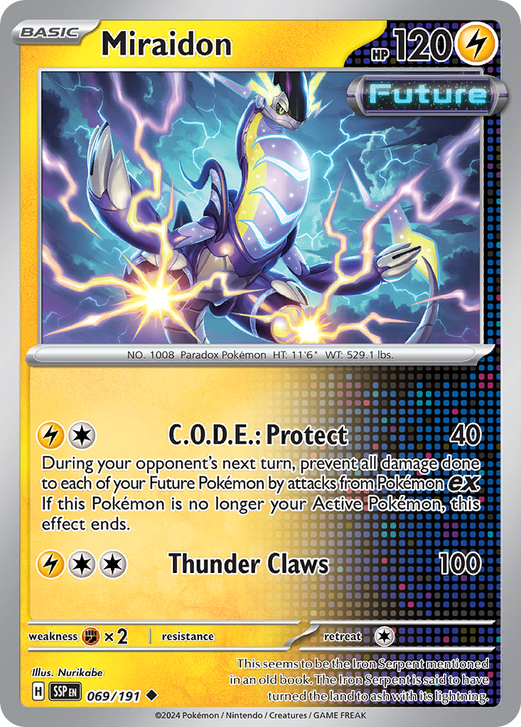 Miraidon Pokémon card