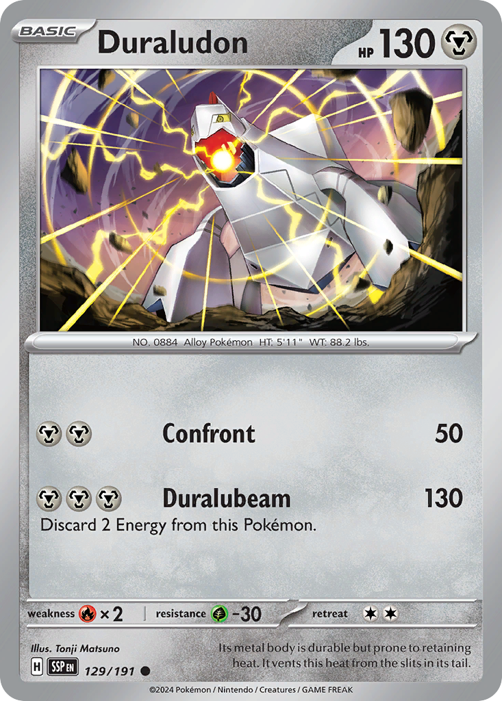 Duraludon Pokémon card