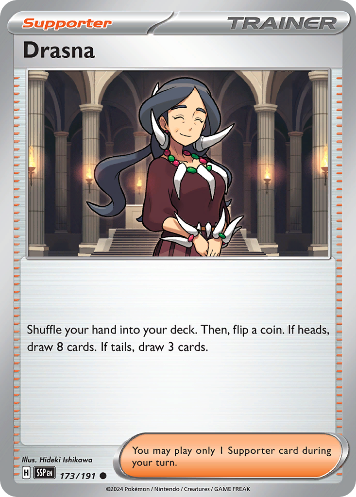 Drasna Pokémon card