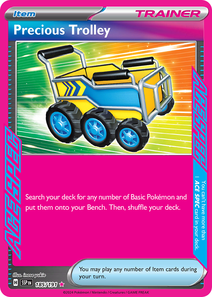 Precious Trolley Pokémon card