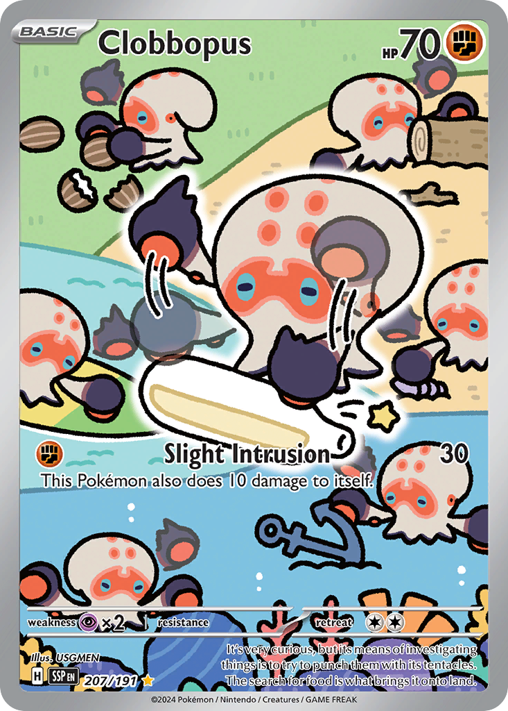 Clobbopus Pokémon card
