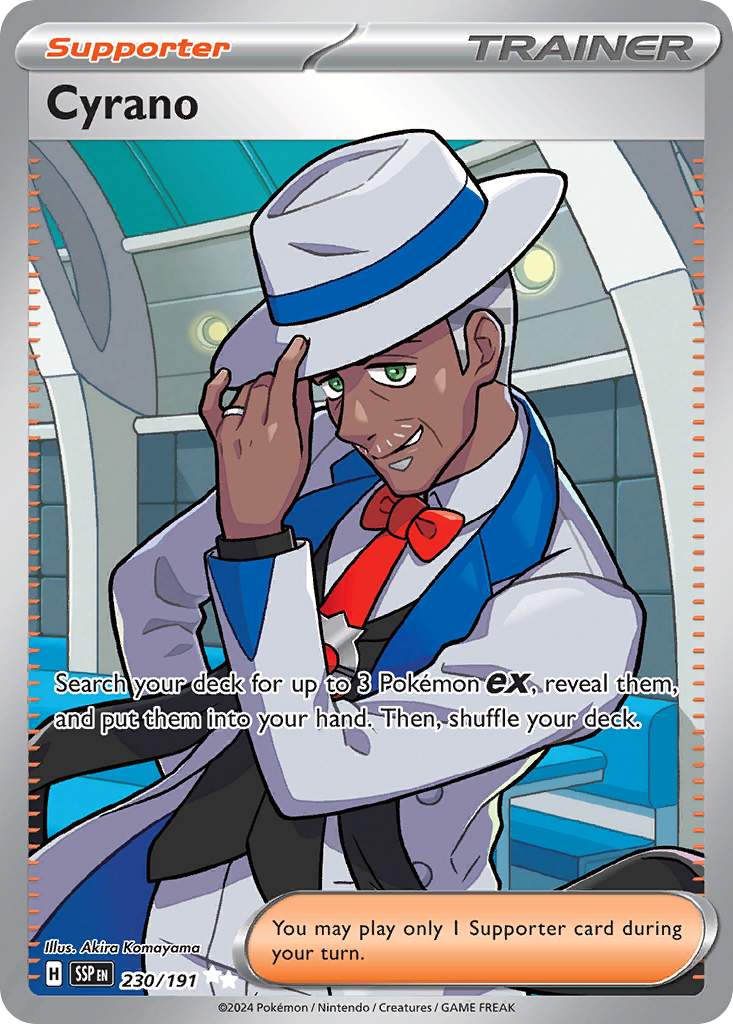 Cyrano Pokémon card