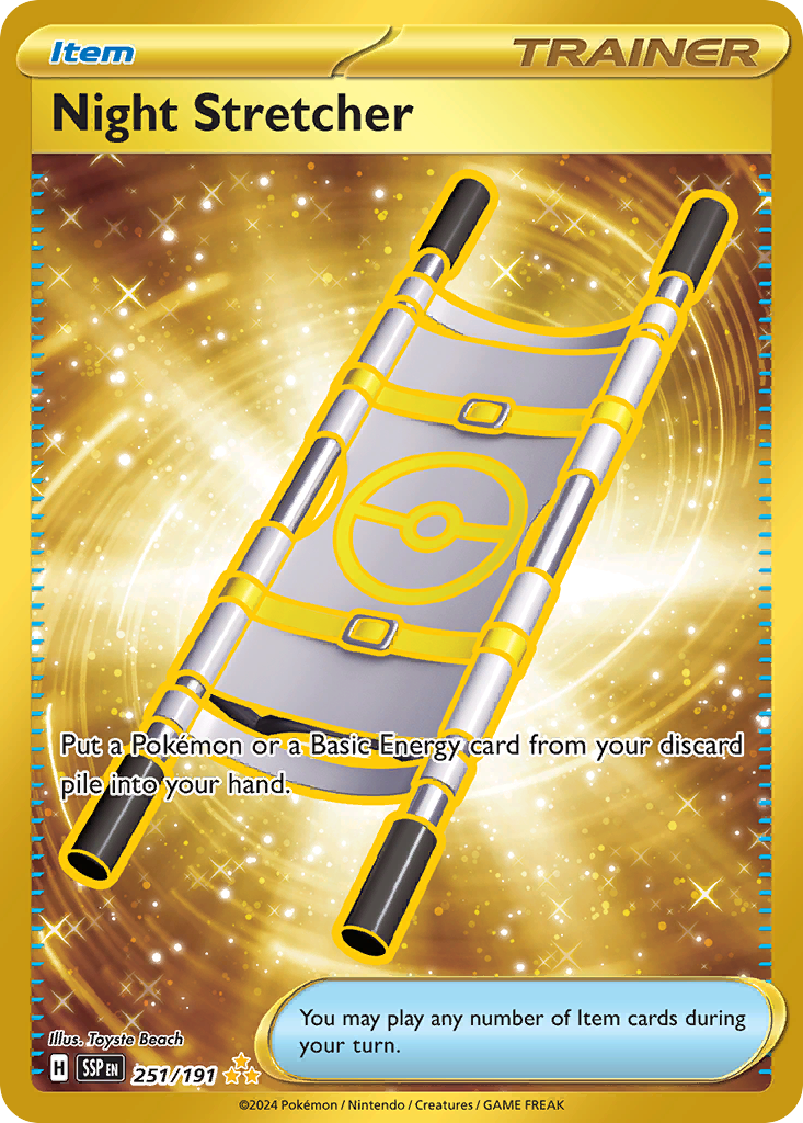Night Stretcher Pokémon card