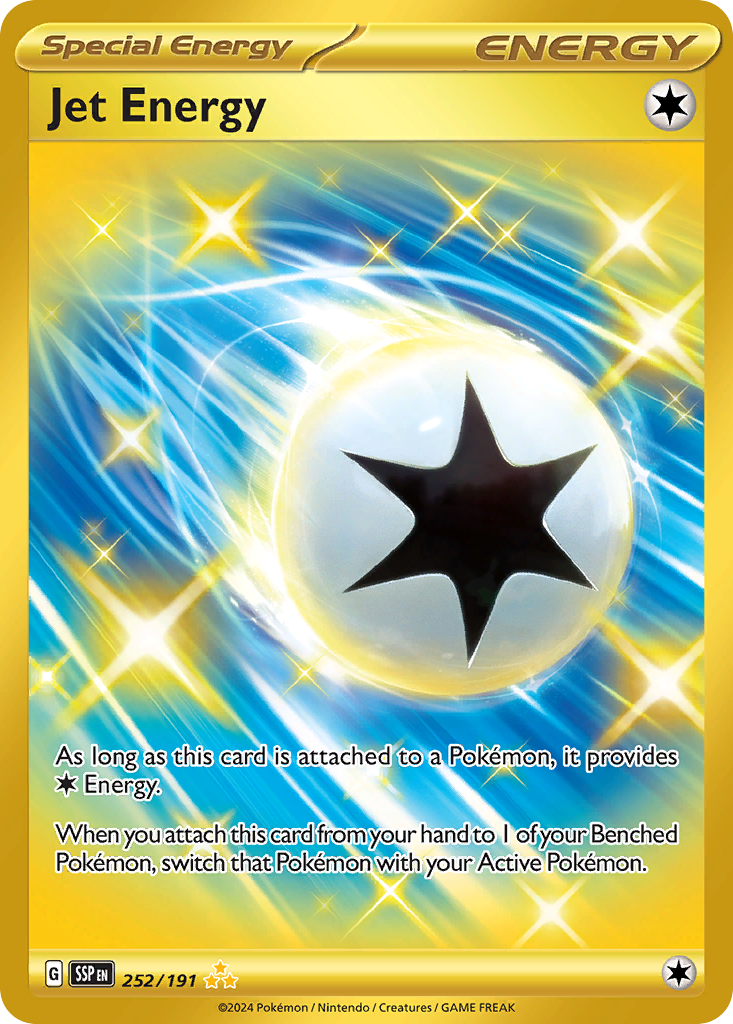 Jet Energy Pokémon card