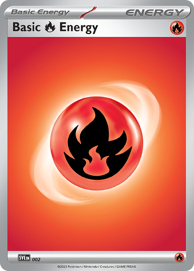 Basic Fire Energy Pokémon card