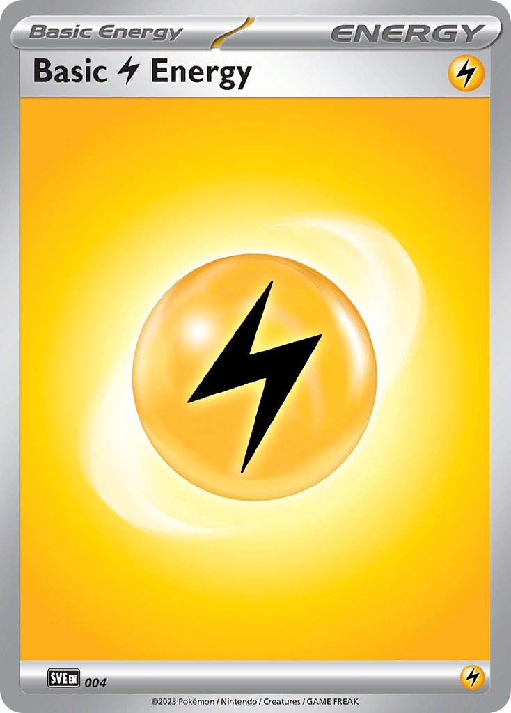 Basic Lightning Energy Pokémon card