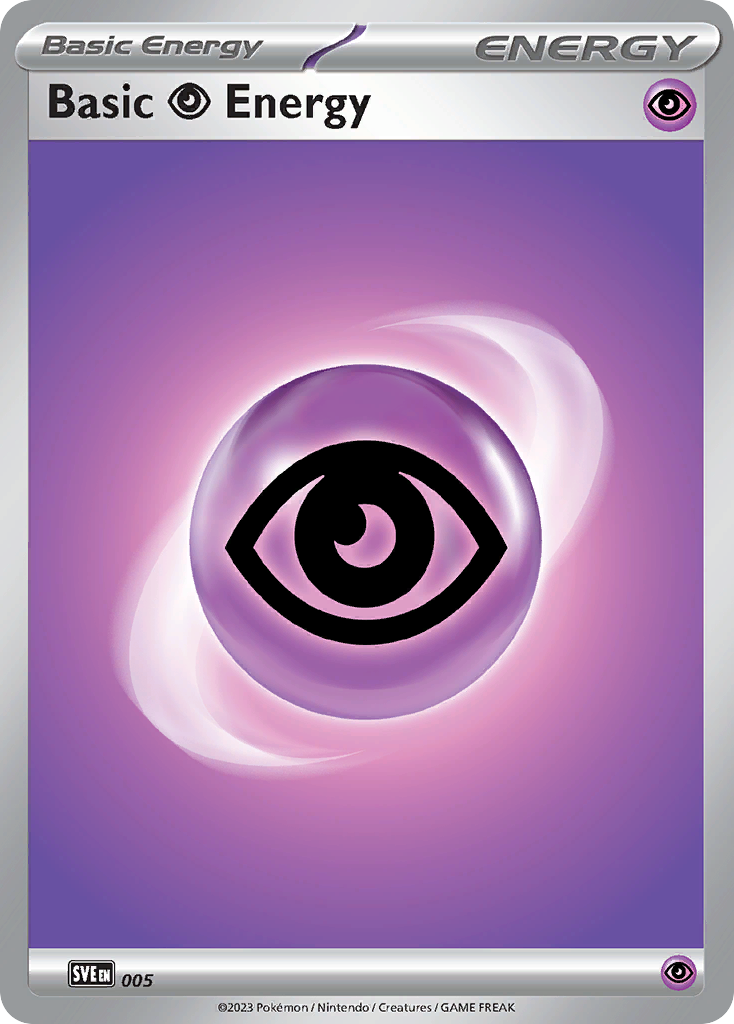 Basic Psychic Energy Pokémon card