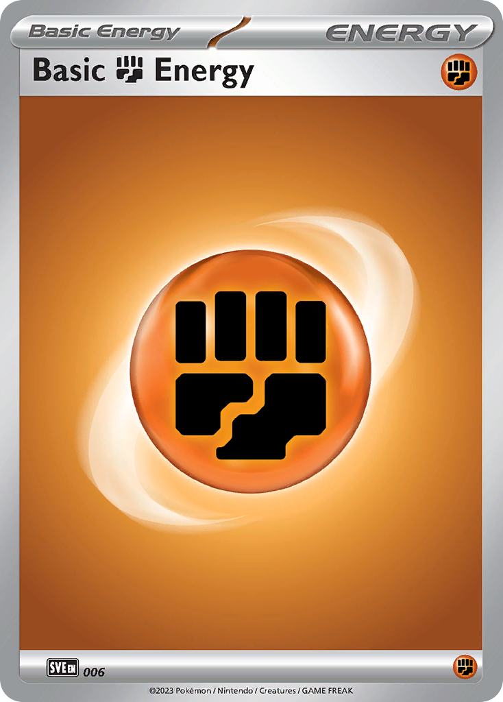 Basic Fighting Energy Pokémon card