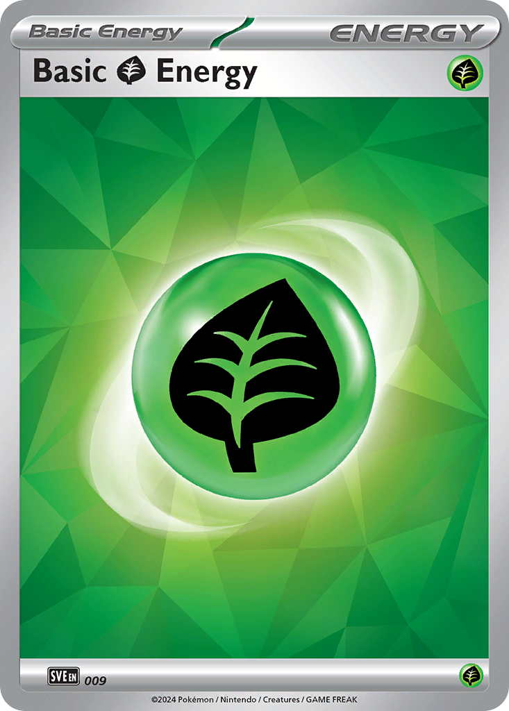 Basic Grass Energy Pokémon card