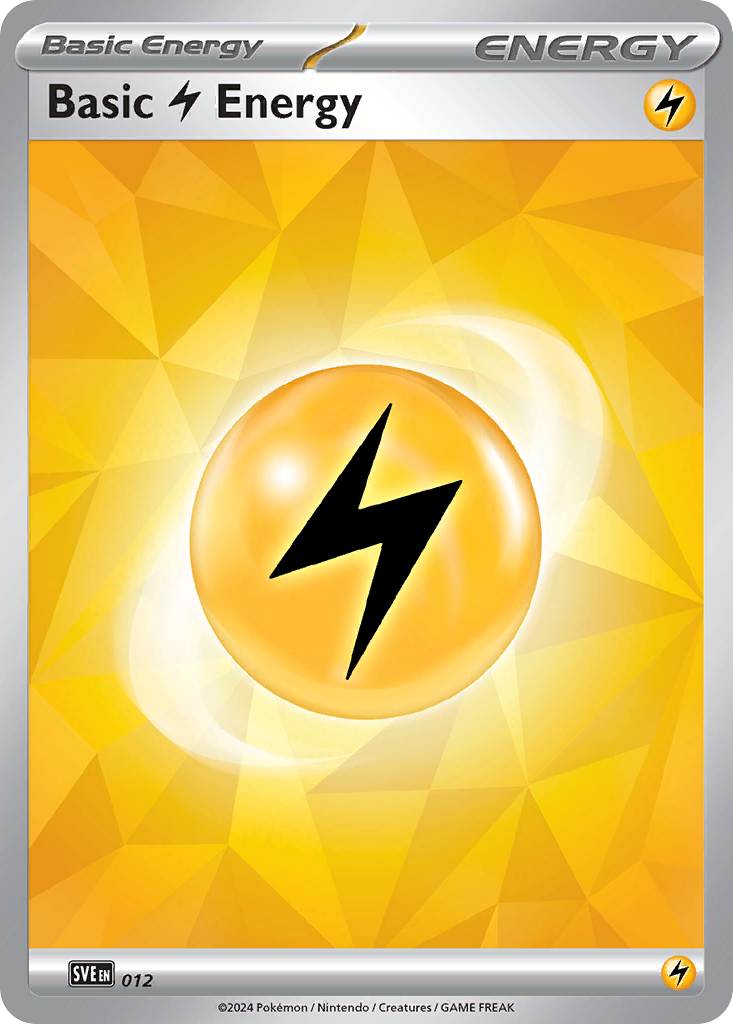 Basic Lightning Energy Pokémon card