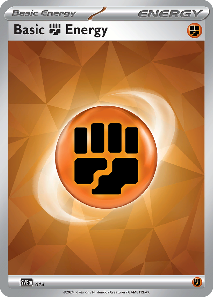 Basic Fighting Energy Pokémon card