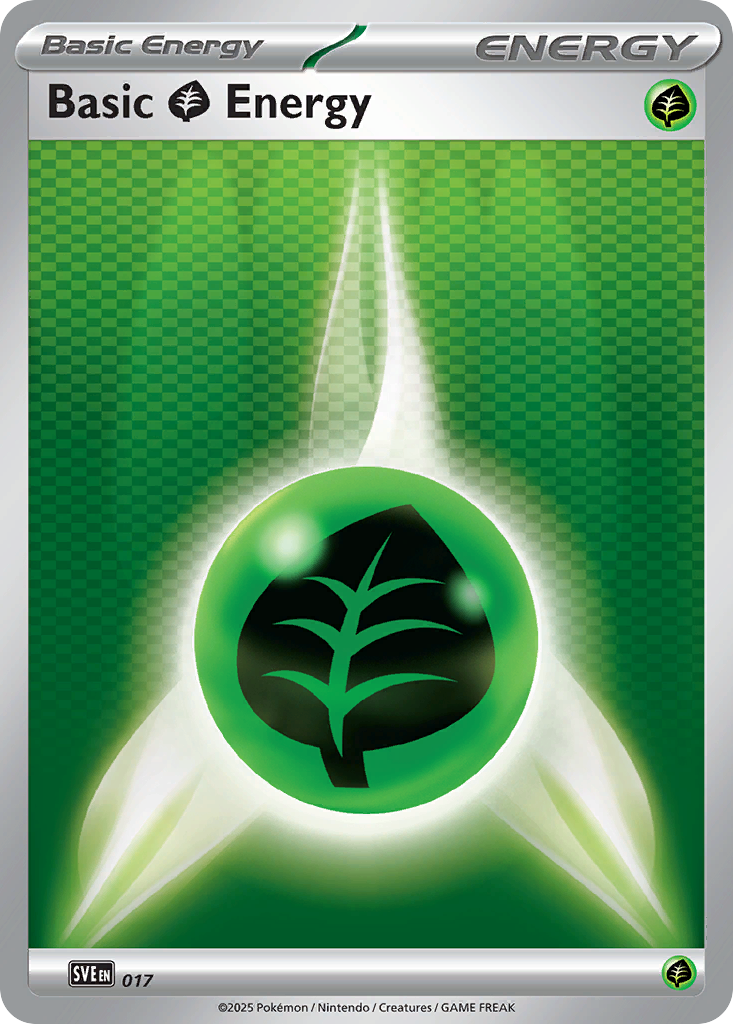 Basic Grass Energy Pokémon card