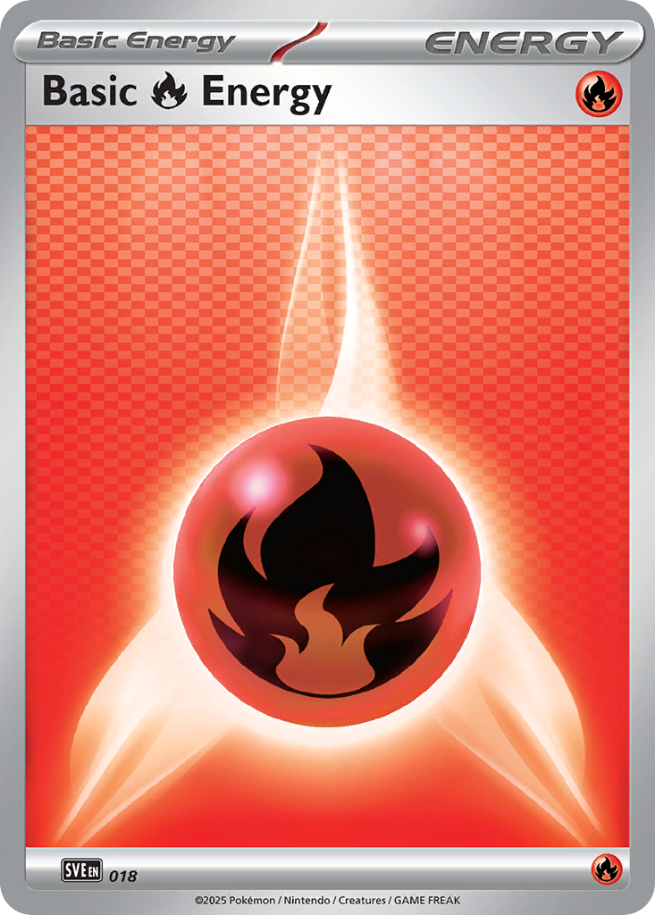 Basic Fire Energy Pokémon card