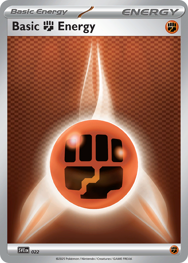 Basic Fighting Energy Pokémon card