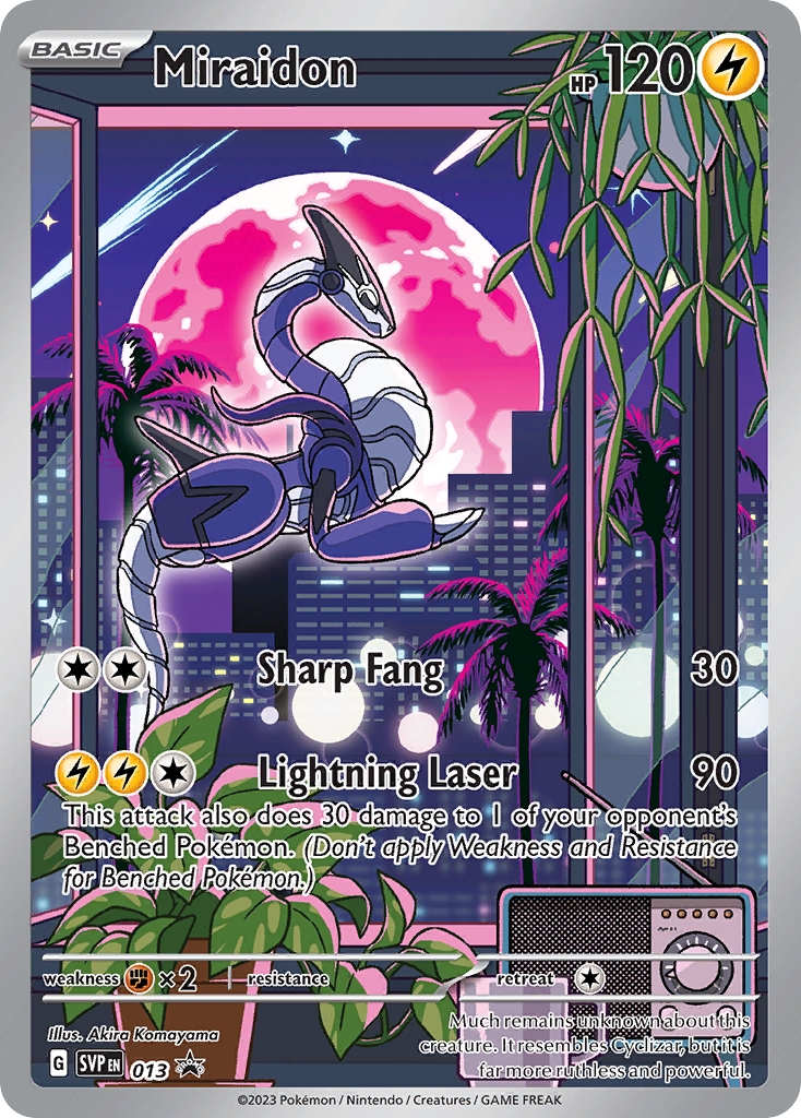 Miraidon Pokémon card
