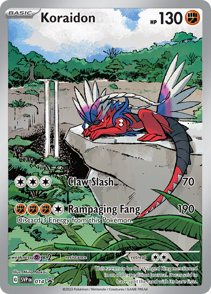Koraidon Pokémon card