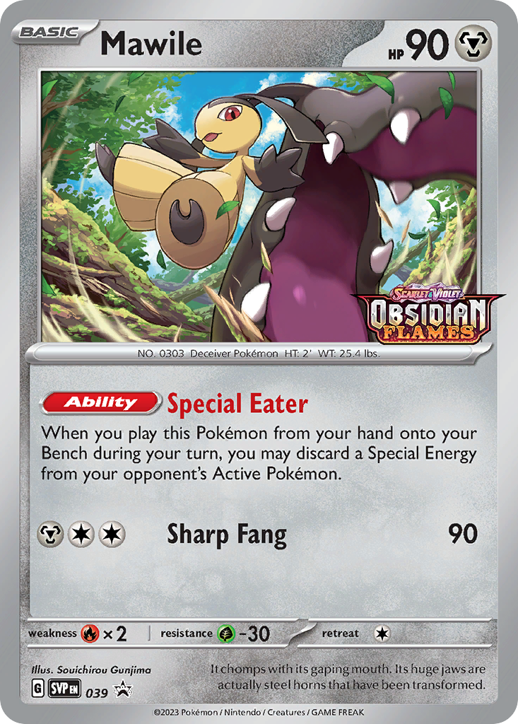 Mawile Pokémon card