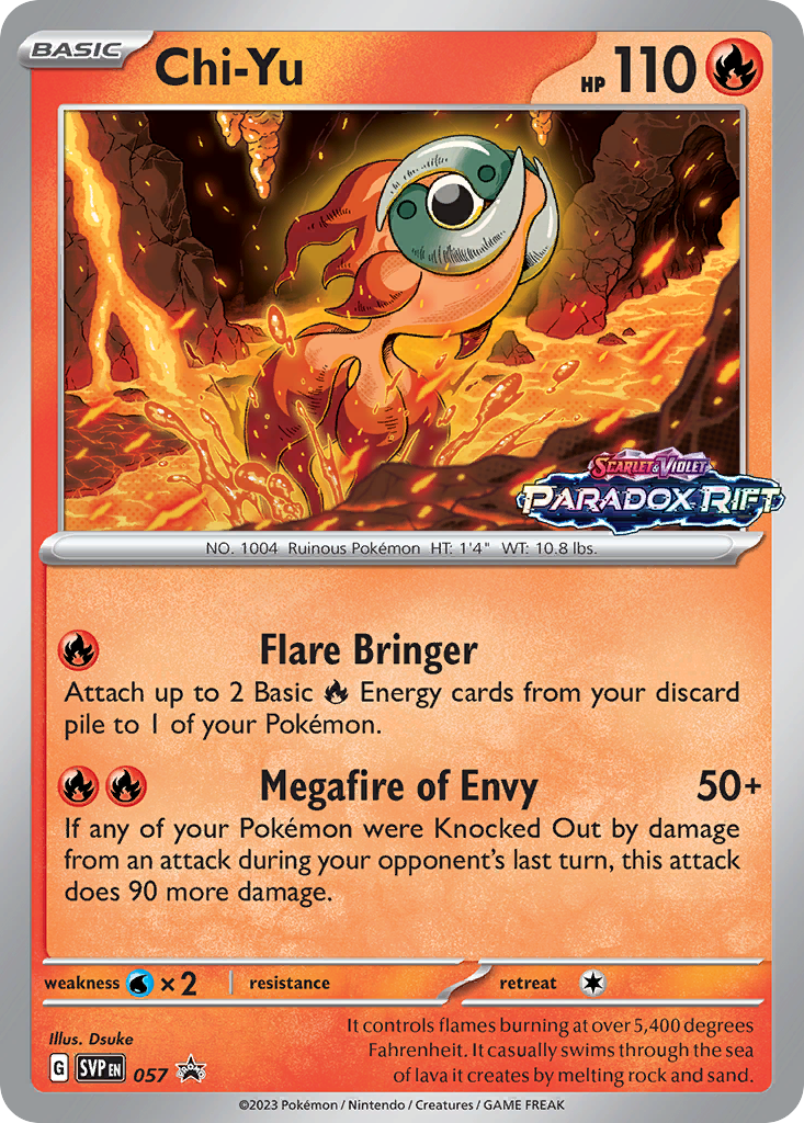 Chi-Yu Pokémon card