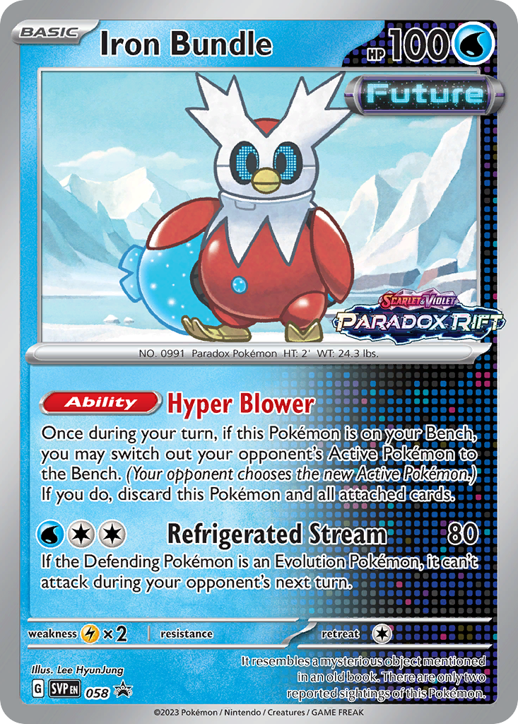 Iron Bundle Pokémon card