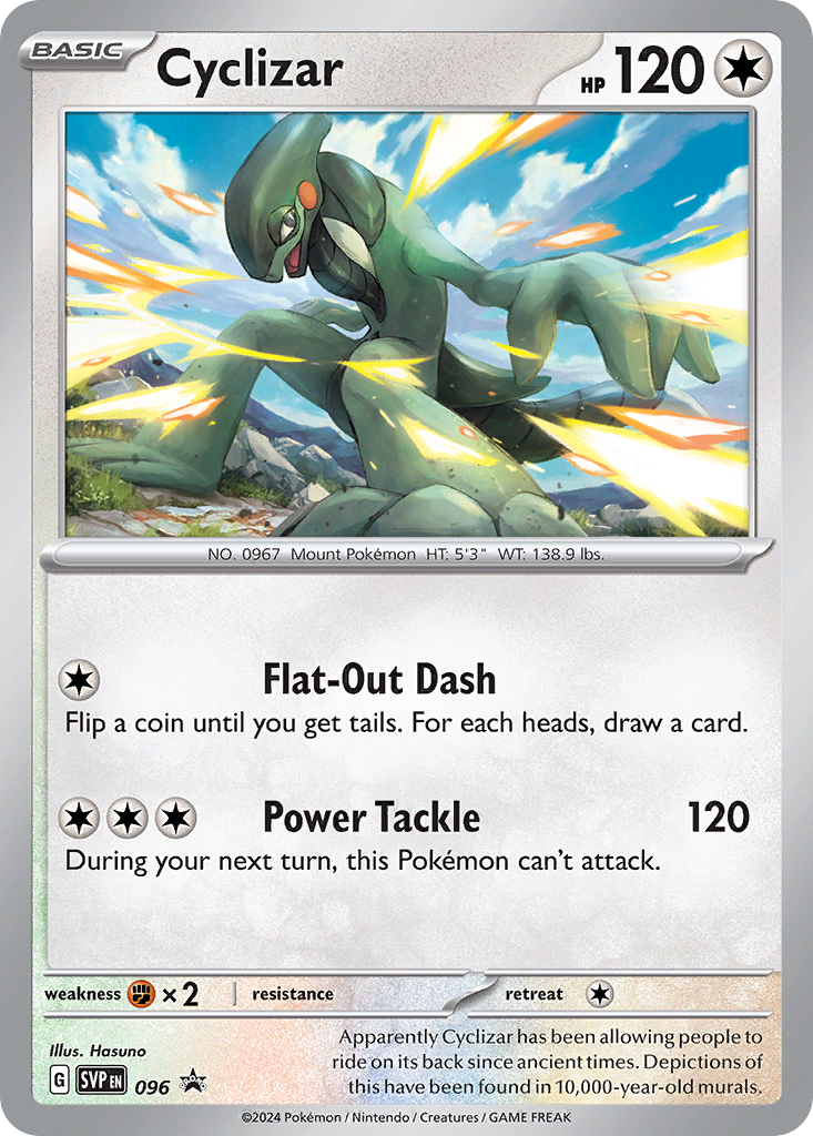 Cyclizar Pokémon card