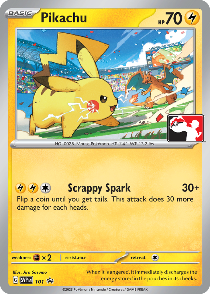 Pikachu Pokémon card