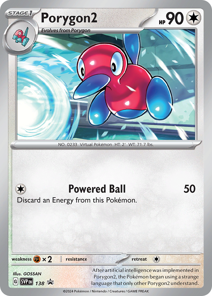 Porygon2 Pokémon card
