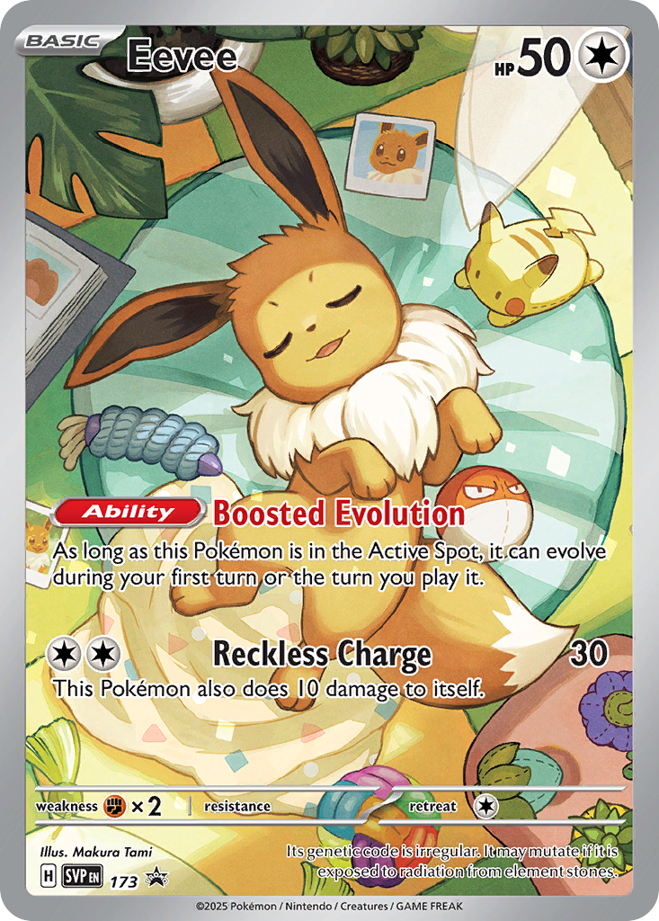 Eevee Pokémon card