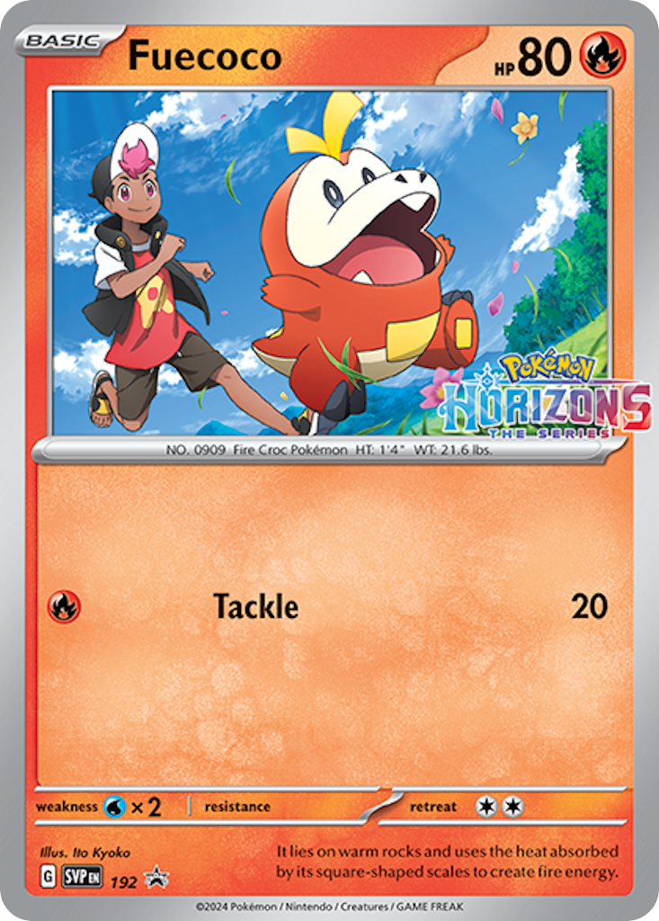 Fuecoco Pokémon card