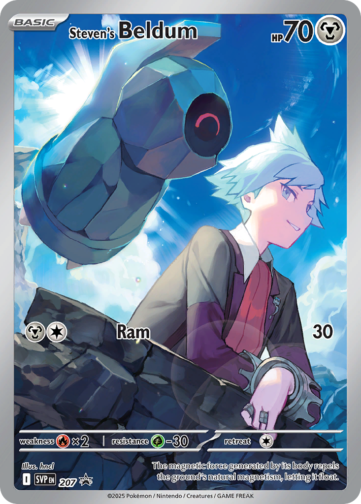 Steven's Beldum Pokémon card