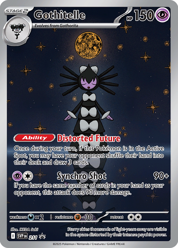 Gothitelle Pokémon card