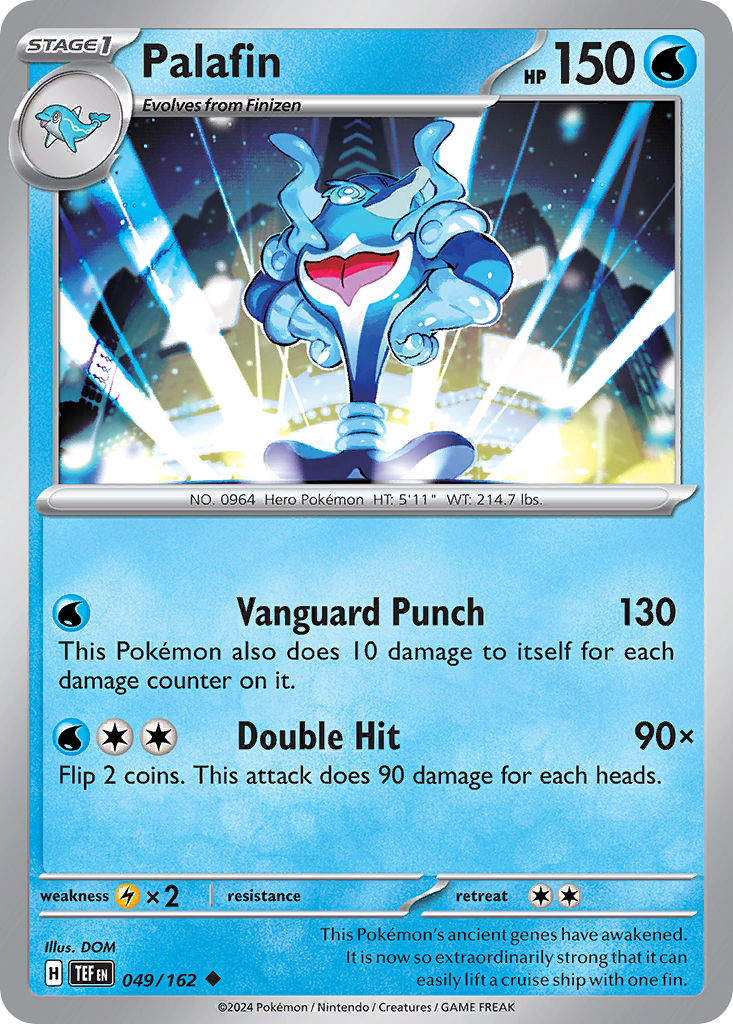 Palafin Pokémon card