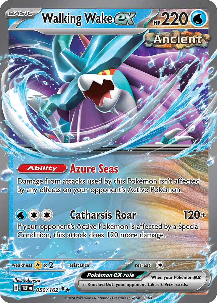 Walking Wake ex Pokémon card