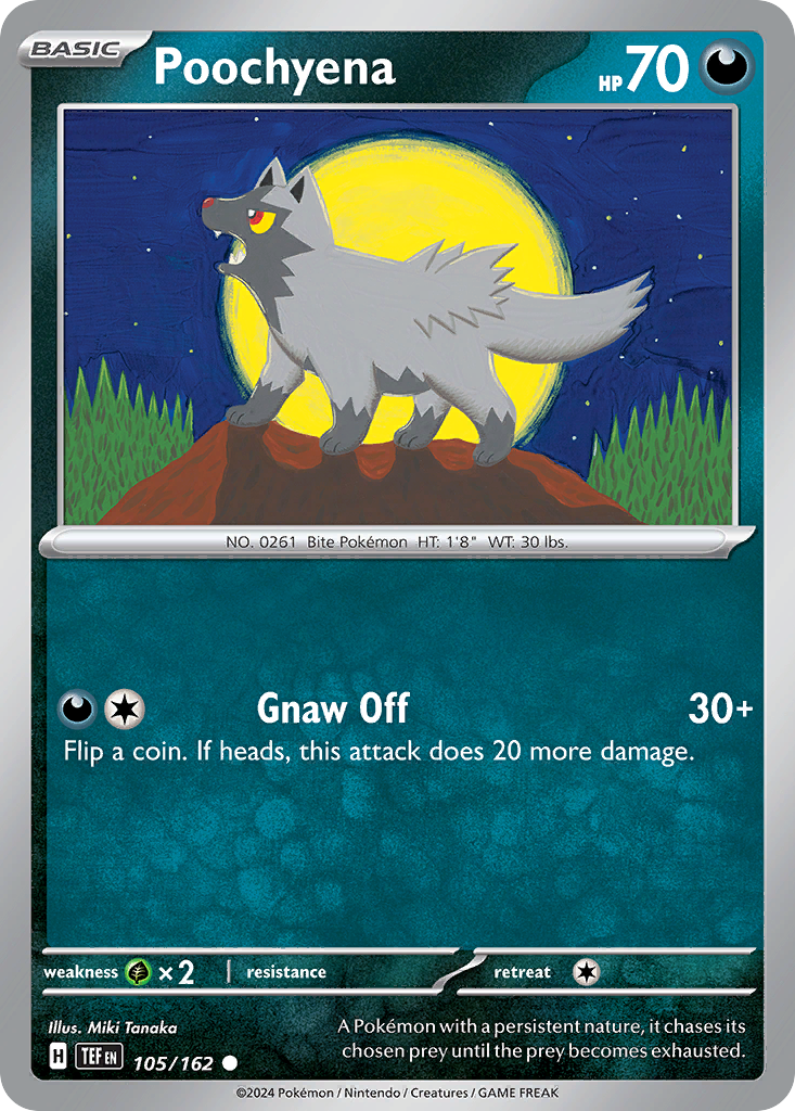 Poochyena Pokémon card